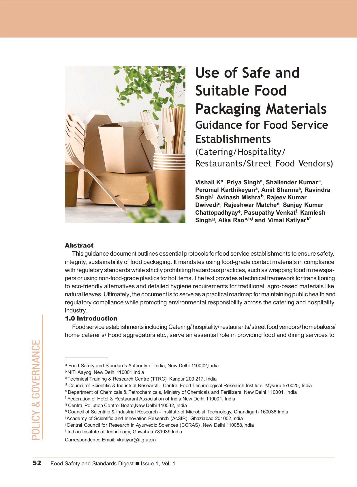 Food Packaging Contact Materials